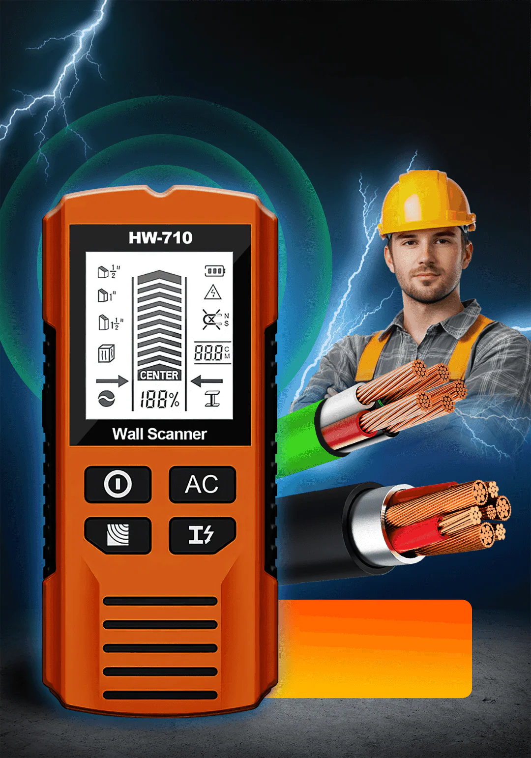 Multifunzioni Rilevatore