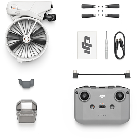 DJI Flip 4 rotori Quadcopter 48 MP 3840 x 2160 pixel 3110 mAh Nero, Bianco